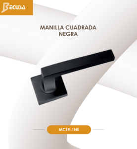 manilla negra inox mclr-1ne