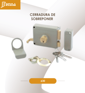 cerradura de sobreponer