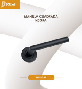MANILLA INOXIDABLE NEGRA MRL-2