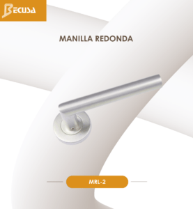 manilla con roseta redonda MRL-2