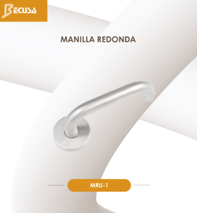 manilla con roseta redonda MRU