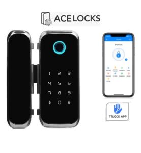 CERRADURA ELECTRÓNICA VIDRIO