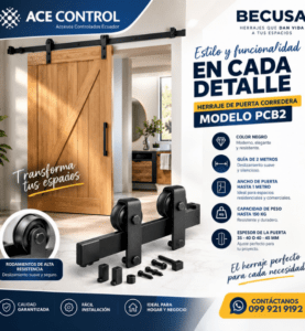 PCB2 HERRAJE PARA PUERA CORREDIZA O DE GRANERO