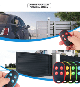 control duplicador frecuencia 433