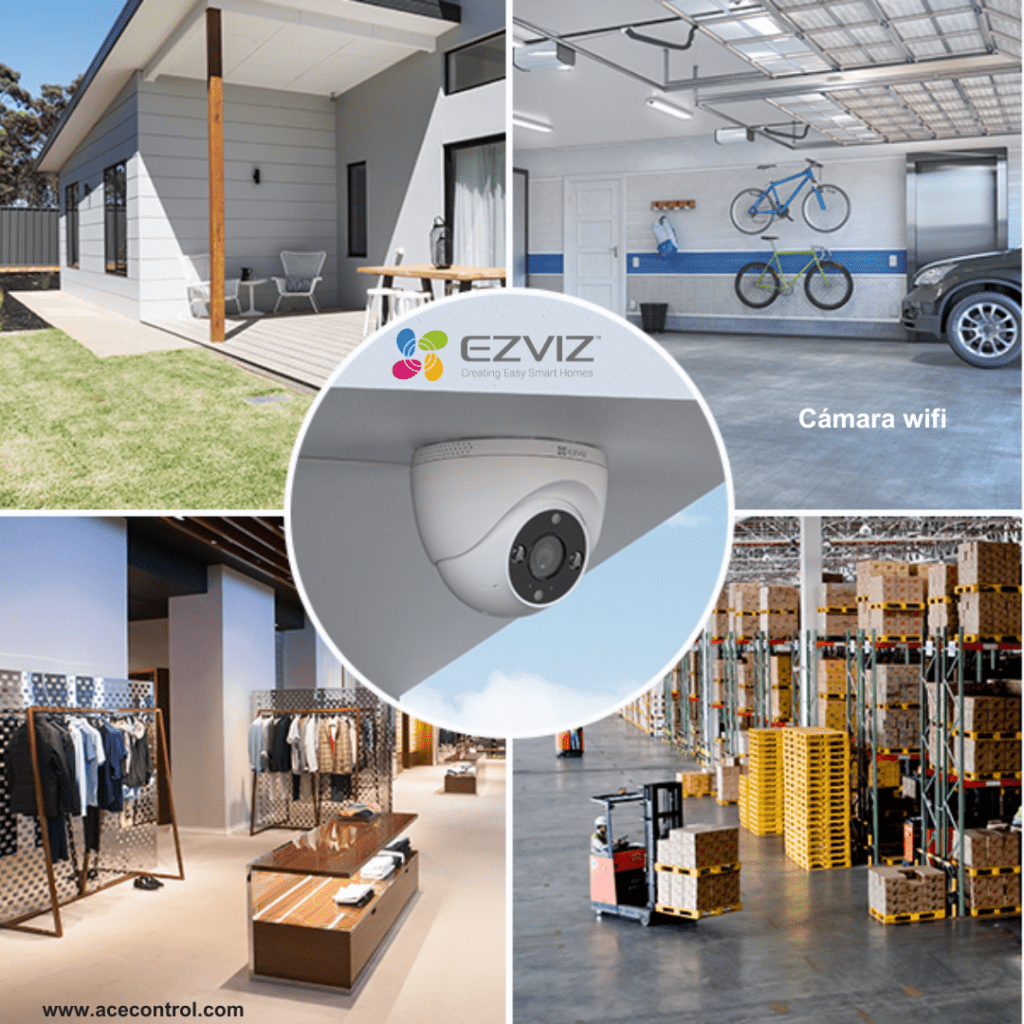 Caméra De Surveillance EZVIZ H4 2K Dôme - Wifi - Détecteur Mouvement - Neuve