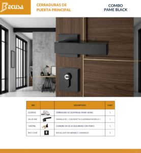 COMBO PAME BLACK