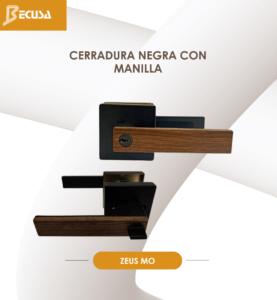 cerradura con manilla zeus