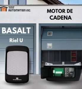 Motor de cadena Basalt marca TMT con respaldo de batería