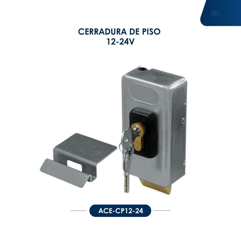 Electrocerradura de piso 12-24V