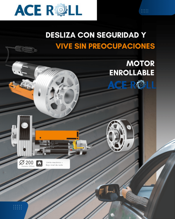 MOTOR ENROLLABLE ACE ROLL - Ace Control
